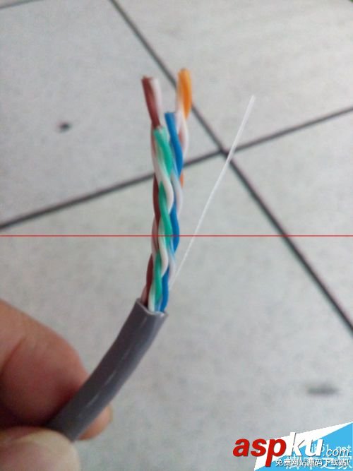 网线568b接法,网线水晶头接法图解,网线插座接法图解