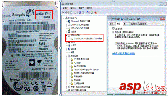 SSHD,混合硬盘