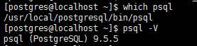 Linux,CentOS7,PostgreSQL9.5
