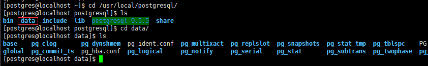 Linux,CentOS7,PostgreSQL9.5
