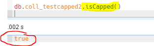 MongoDB,固定集合,capped,collection
