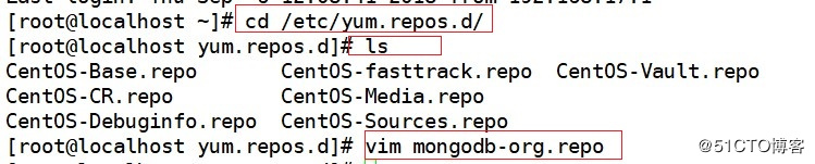 yum源,安装,mongodb