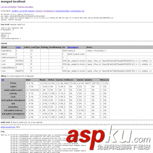 MongoDB运行状态监控、性能分析工具mongostat详解 MongoDB运行状态监控、性能分析工具mongostat详解