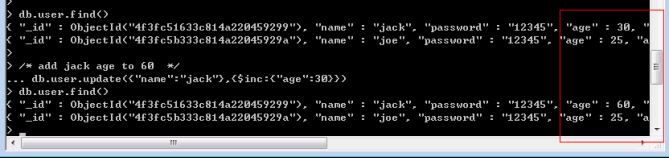 mongodb增删改查,mongodb的增删改查