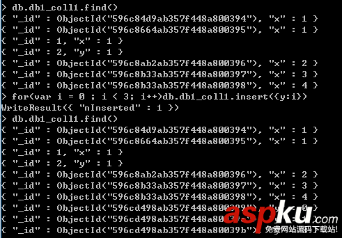 MongoDB数据库,文档操作