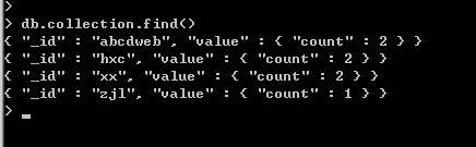 mongodb,聚合