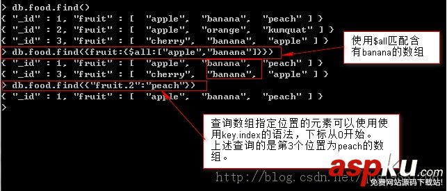 MongoDB各种查询操作详解