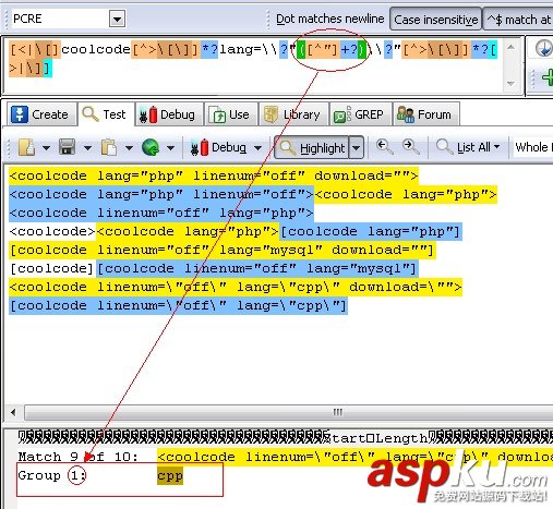 coolcode转SyntaxHighlighter与Mysql正则表达式实现分析 coolcode转SyntaxHighlighter与Mysql正则表达式实现分析