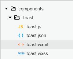 微信小程序使用component自定义toast弹窗效果 微信小程序,component,toast,弹窗