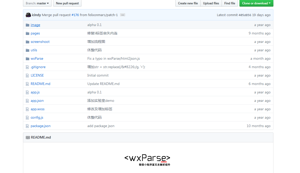 微信小程序,wxParse,html
