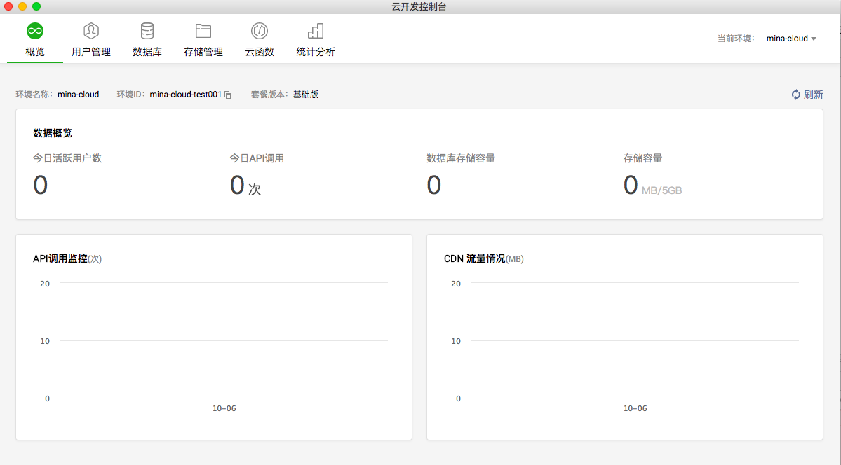 小程序云开发初探(小结) 小程序,云开发