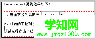 form select案例截图