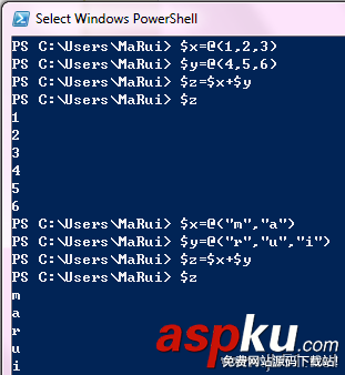 探索PowerShell (八) 数组、哈希表(附:复制粘贴技巧) 数组,哈希表,PowerShell