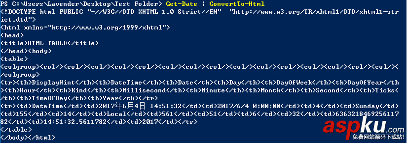PowerShell,管道