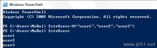 探索PowerShell (八) 数组、哈希表(附:复制粘贴技巧) 数组,哈希表,PowerShell