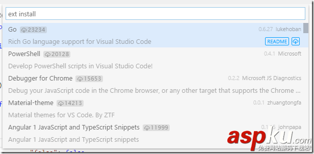 GO开发环境,VisualStudioCode