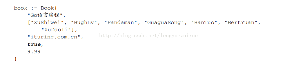 Go语言,JSON