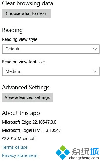 微软博客中的Edge浏览器已经可以显示EdgeHTML引擎版本