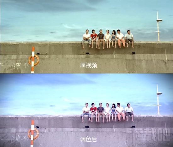 使用”画面风格“功能调色