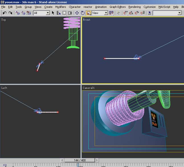 3DS MAX +AE制作小游戏小片头 飞特网 After Effects实例教程 ›