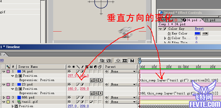 AE表达式制作准星跟踪的效果教程 武林网›