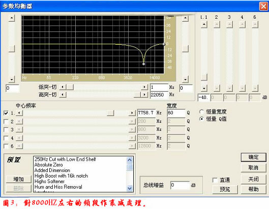 教你用Cool Edit消除歌曲中的原唱声