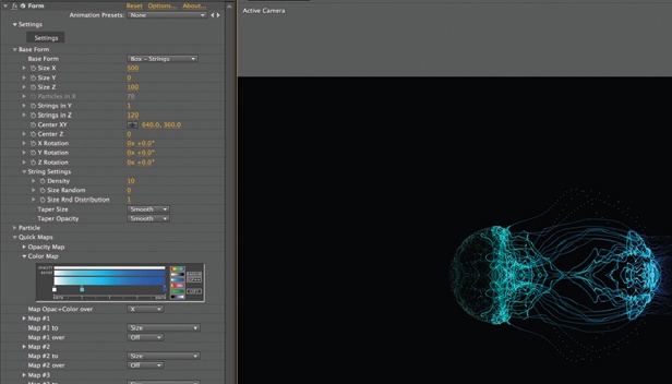 After Effects外置Trapcode Form插件制作独特粒子效果 飞特网 AE实例教程