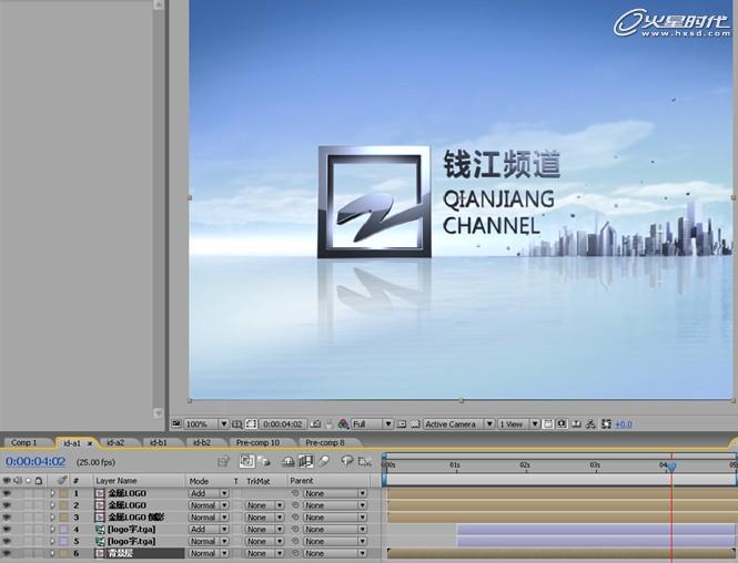 AE+MAX打造钱江频道片头 武林网
