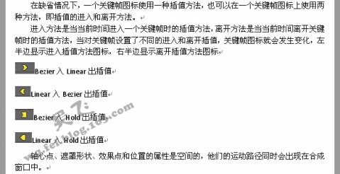 After Effects关键帧插值详细介绍 飞特网 AE特效教程