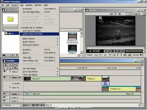 Premiere使用技巧之视频编辑