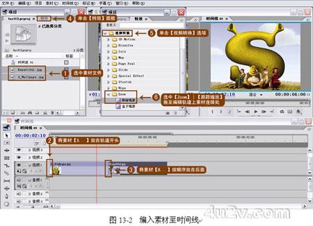 Premiere实例教程之跟踪缩放过渡效果