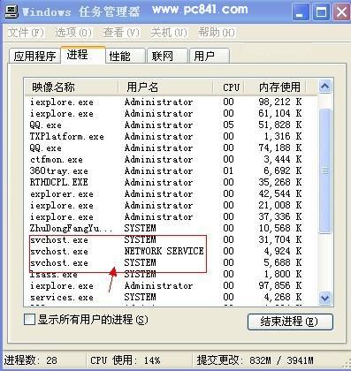 svchost.exe是什么程序进程   武林网教程