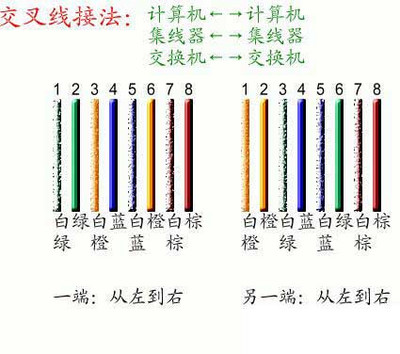 网线接头顺序是什么