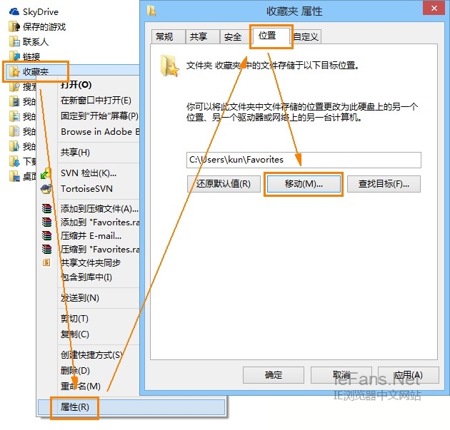 移动收藏夹