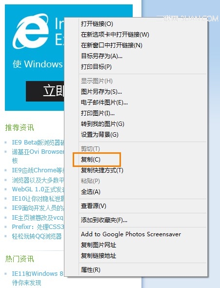复制图片地址