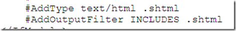 让Apache支持SHTML(SSI)的配置方法 武林网教程