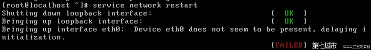 Linux解决Device eth0 does not seem to be present 武林网