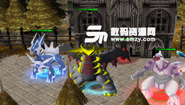 宠物小精灵魔兽地图如何获得三神柱和mega图片
