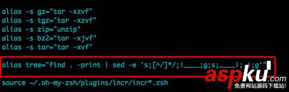 mac系统中使用tree 命令展示目录树结构 tree,目录树,mac目录树,mac显示目录树
