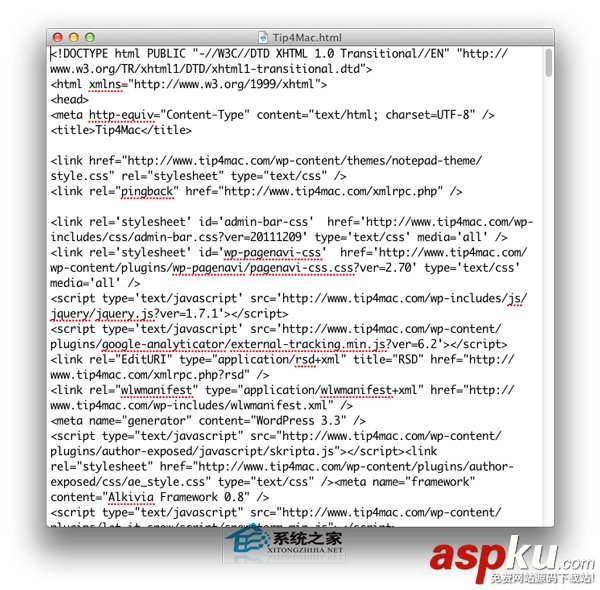 MAC,文本编辑,HTML