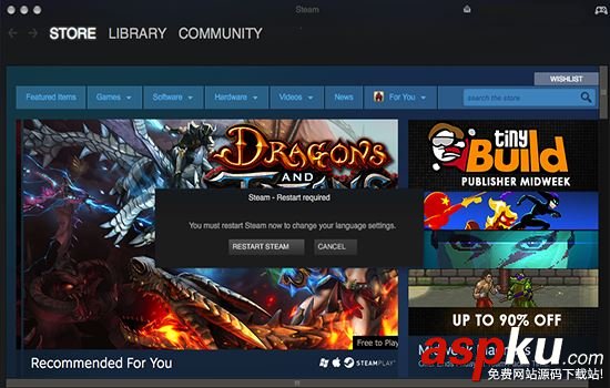 Steam,Mac