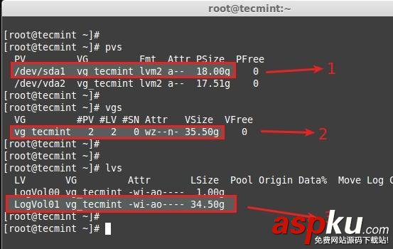 Linux,lvm,扩增卷组,逻辑卷