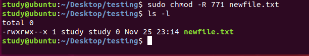 LINUX,chmod,数字表示