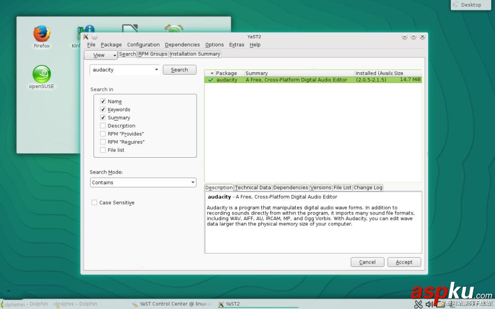 opensuse安装软件,opensuse软件源,opensuse下载