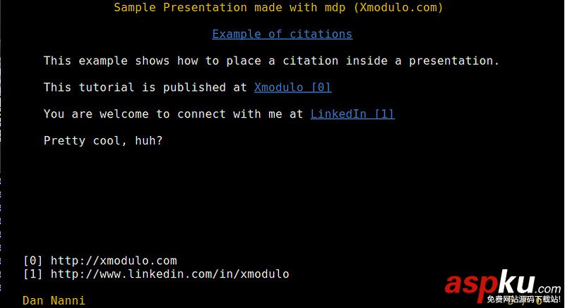在Linux命令行中创建和展示幻灯片的教程 Linux,幻灯片