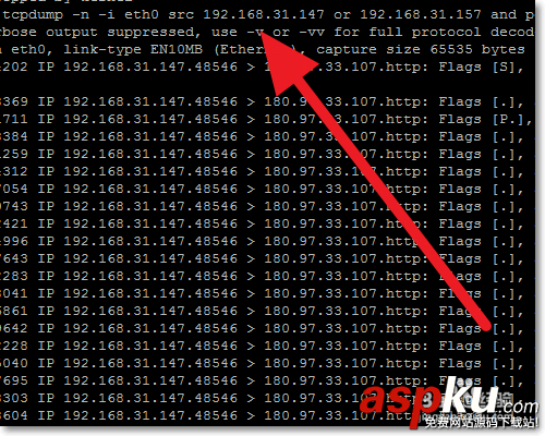 Linux,tcpdump