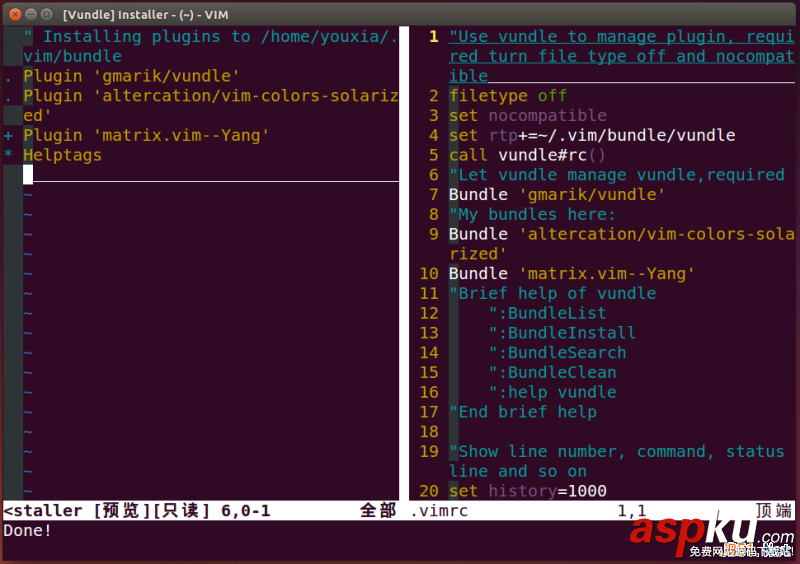 Linux折腾记,打造属于自己的Vim