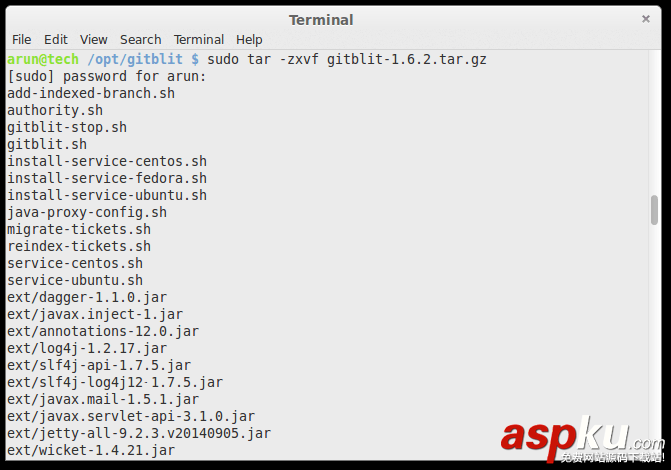 Linux,Gitblit