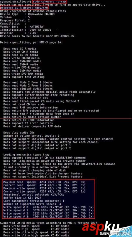 Linux,DVD刻录机