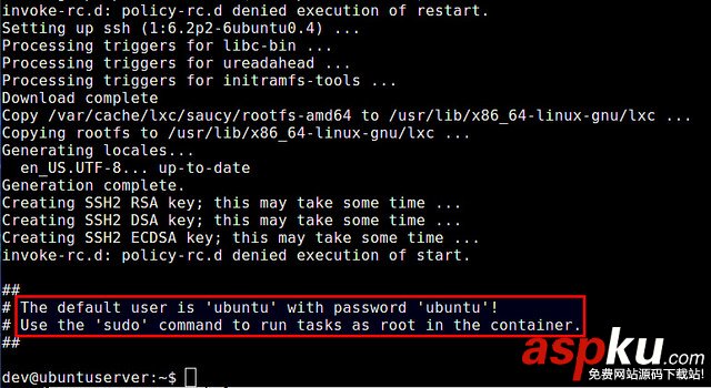 Ubuntu,容器
